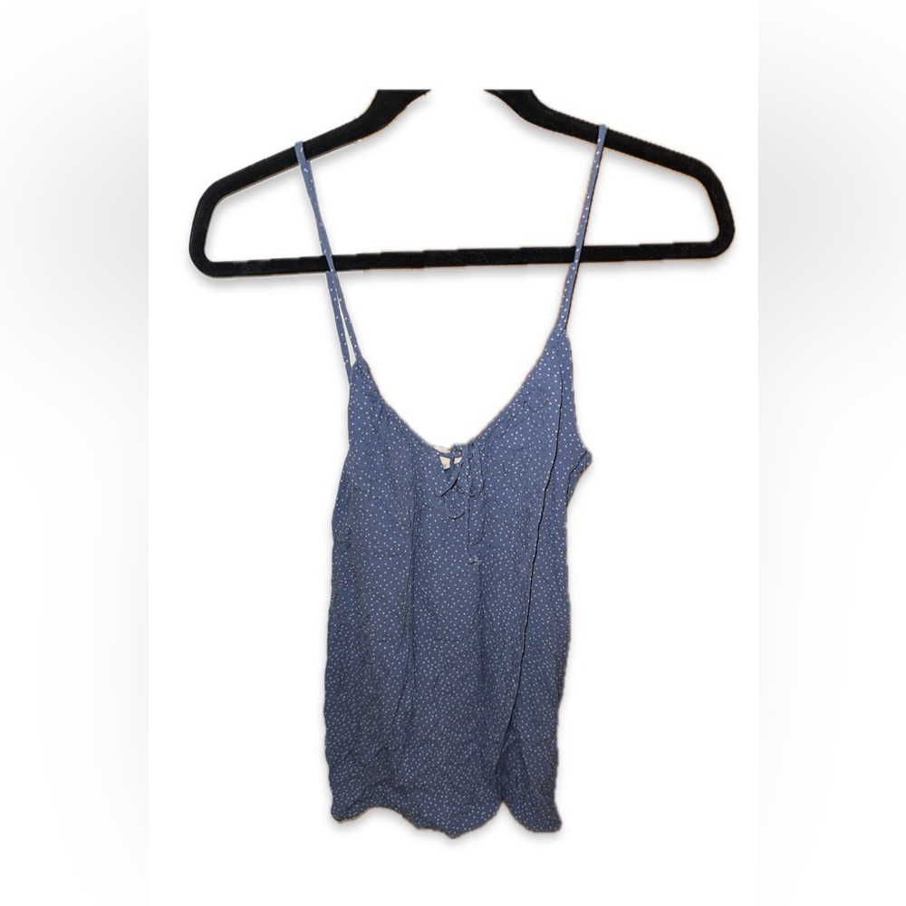 La Hearts Blue Polka Dot Camisole